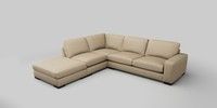 Large Open End Corner Chaise - Left Hand