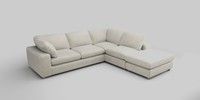 Large Open End Corner Chaise - Right Hand