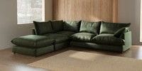 Large Open End Corner Chaise - Left Hand