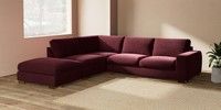 Large Open End Corner Chaise - Left Hand