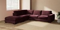 Large Open End Corner Chaise - Left Hand