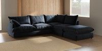 Large Open End Corner Chaise - Right Hand