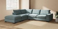 Large Open End Corner Chaise - Left Hand