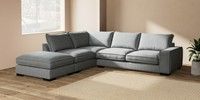 Large Open End Corner Chaise - Left Hand
