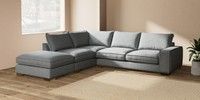 Large Open End Corner Chaise - Left Hand