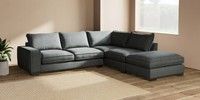Large Open End Corner Chaise - Right Hand