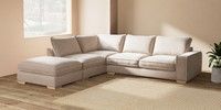 Large Open End Corner Chaise - Left Hand