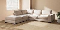 Large Open End Corner Chaise - Left Hand