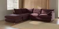Large Open End Corner Chaise - Left Hand