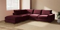 Large Open End Corner Chaise - Left Hand
