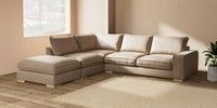 Large Open End Corner Chaise - Left Hand