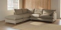 Large Open End Corner Chaise - Left Hand