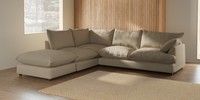 Large Open End Corner Chaise - Left Hand