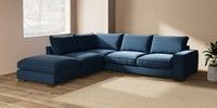 Large Open End Corner Chaise - Left Hand