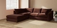 Large Open End Corner Chaise - Left Hand