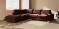 Large Open End Corner Chaise - Left Hand