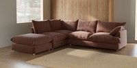 Large Open End Corner Chaise - Left Hand