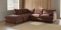Large Open End Corner Chaise - Left Hand