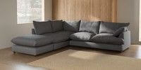 Large Open End Corner Chaise - Left Hand