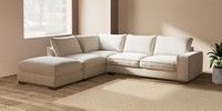 Large Open End Corner Chaise - Left Hand