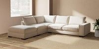 Large Open End Corner Chaise - Left Hand