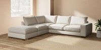 Large Open End Corner Chaise - Left Hand