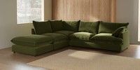 Large Open End Corner Chaise - Left Hand