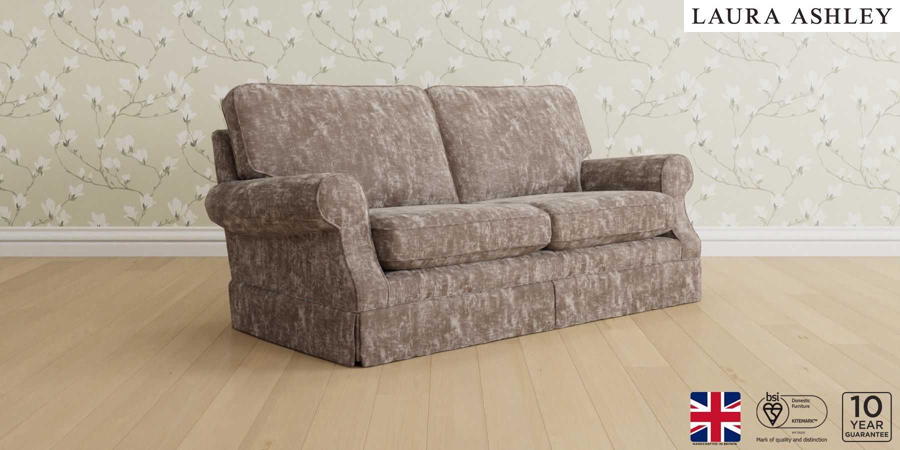 laura ashley padstow chaise end sofa bed