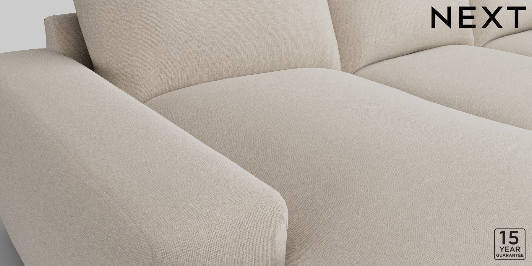 Buy Houghton Deep Relaxed Sit Large Sofa Chaise Left Hand Studio