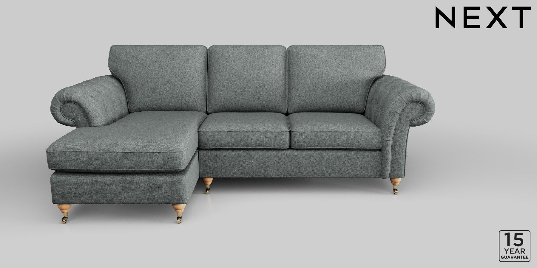 Buy Gosford Highback II Firmer Sit Medium Sofa Chaise Left Hand