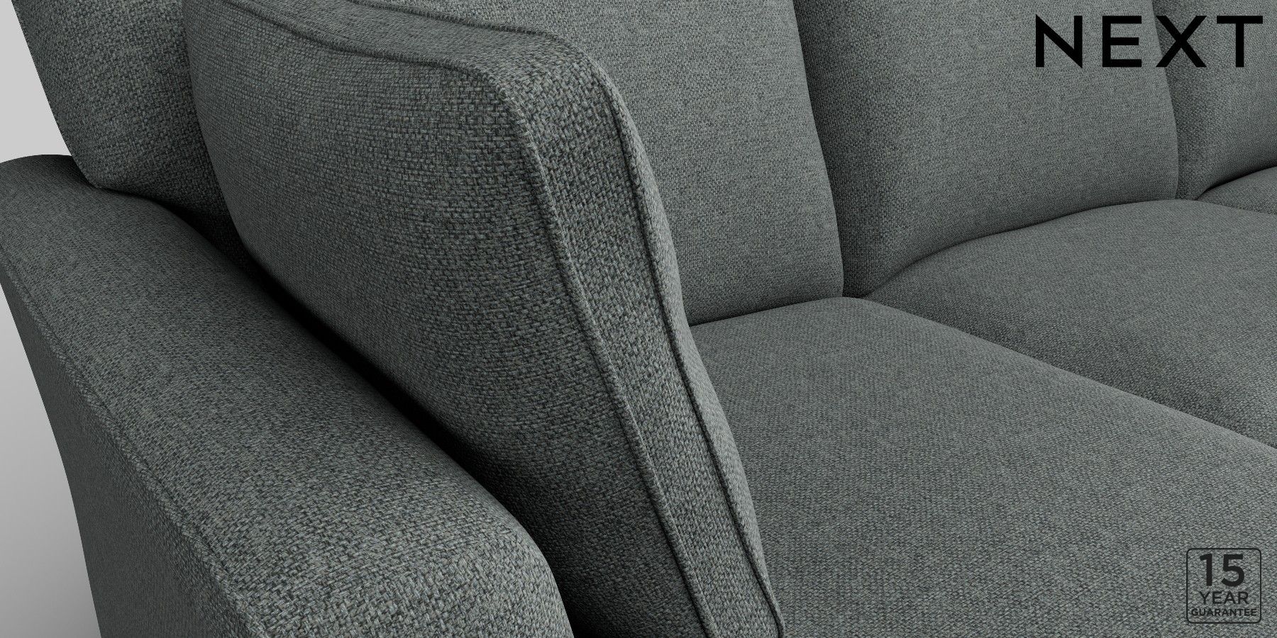 Buy Heath Highback Firmer Sit Large Sofa Chaise Left Hand Chunky