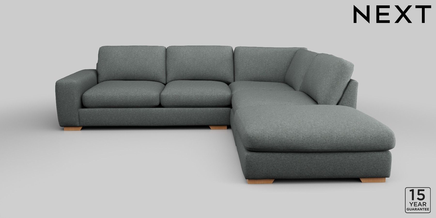 Buy Houghton Deep Relaxed Sit Large Open End Corner Chaise Right Hand