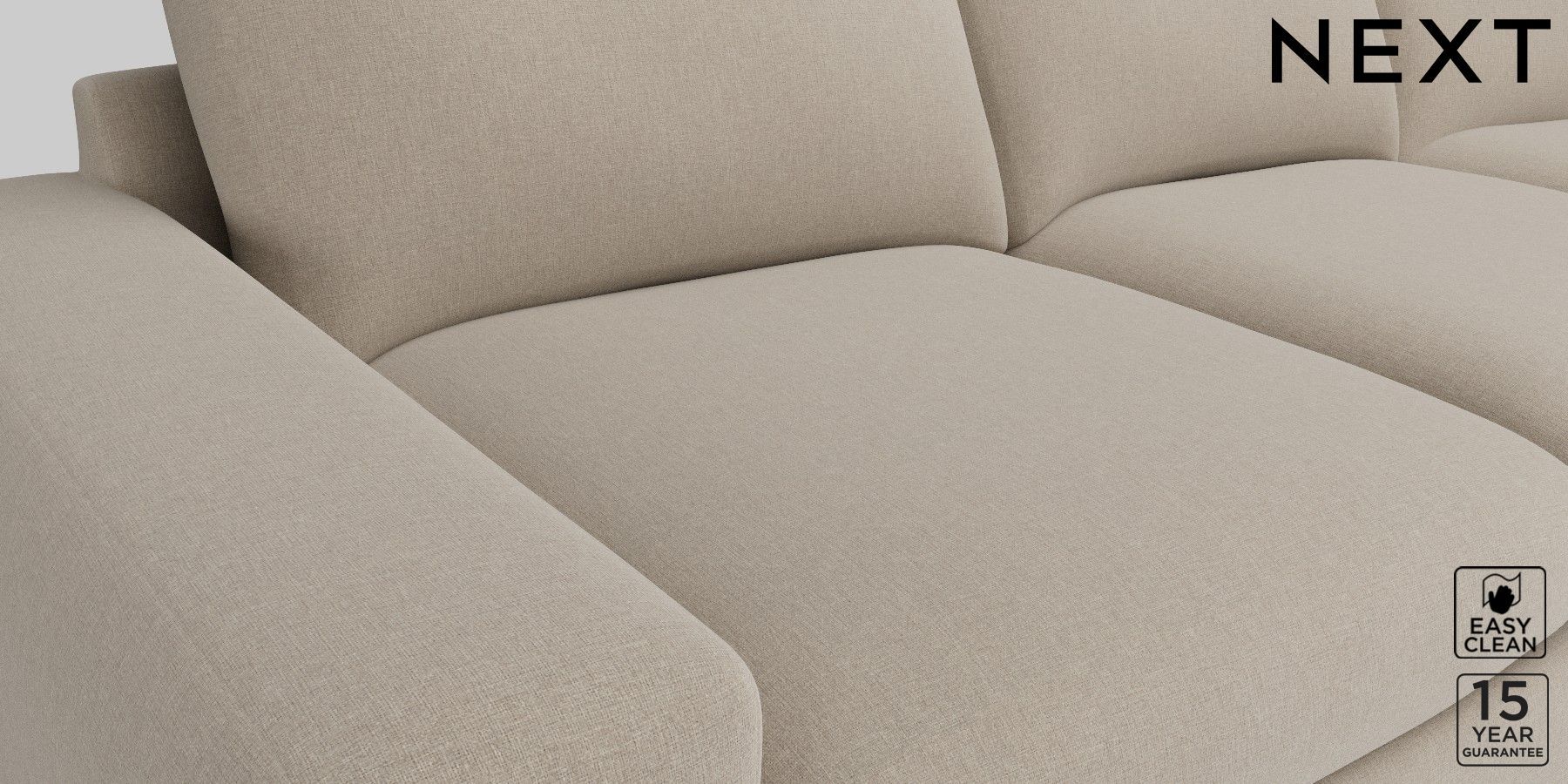 Buy Houghton Deep Relaxed Sit Large Corner Sofa Universal Tweedy