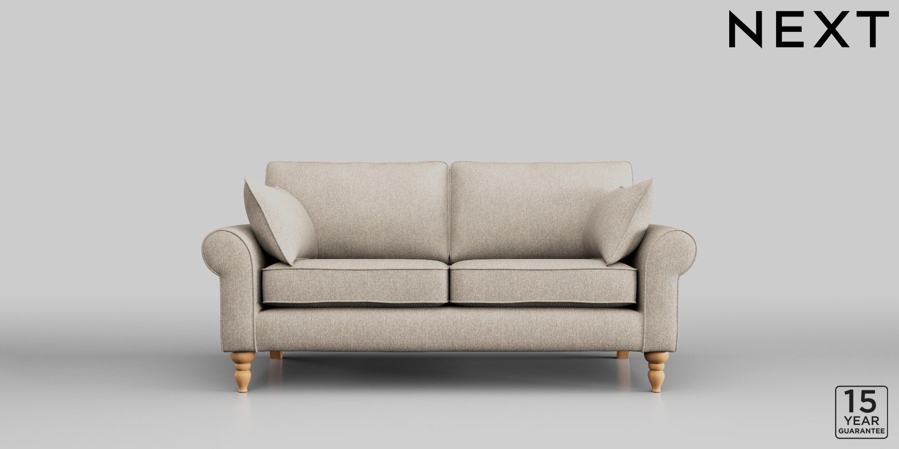 Buy Mallory Firmer Sit Medium Sofa Tweedy Chenille Mid Natural High