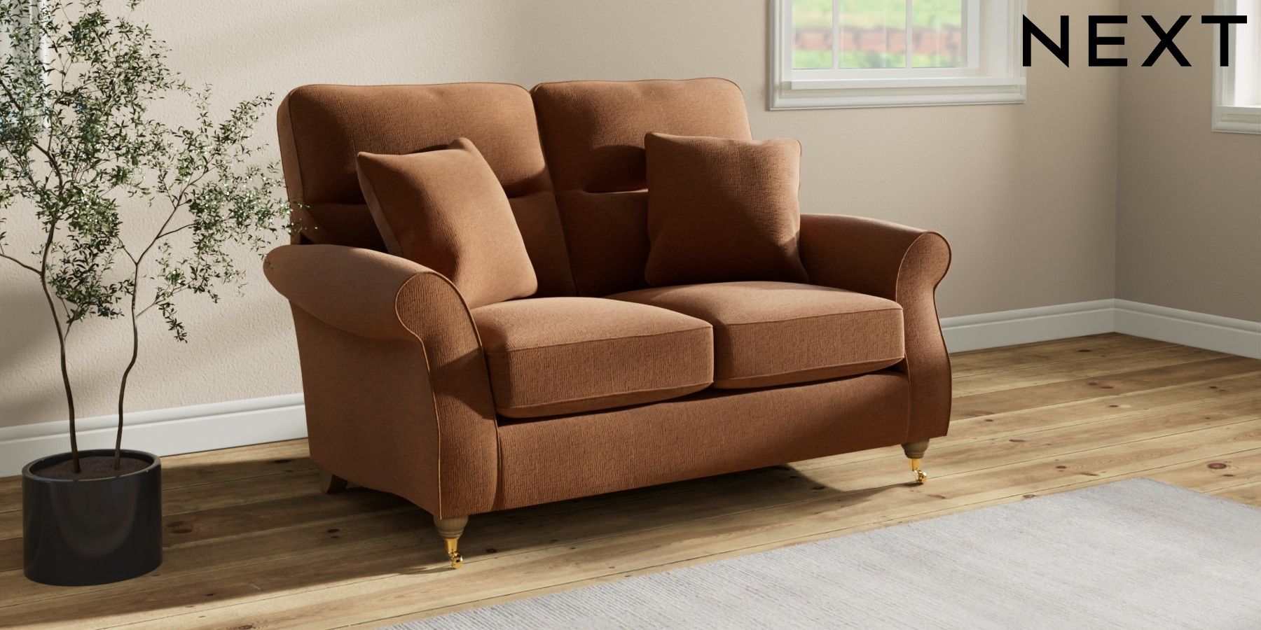 Next Raspberry Sofa £1,275