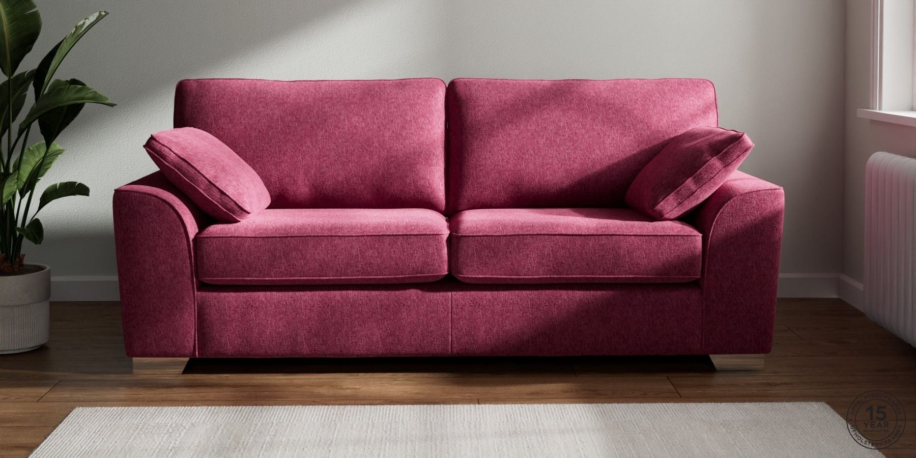 Next Raspberry Sofa £1,250
