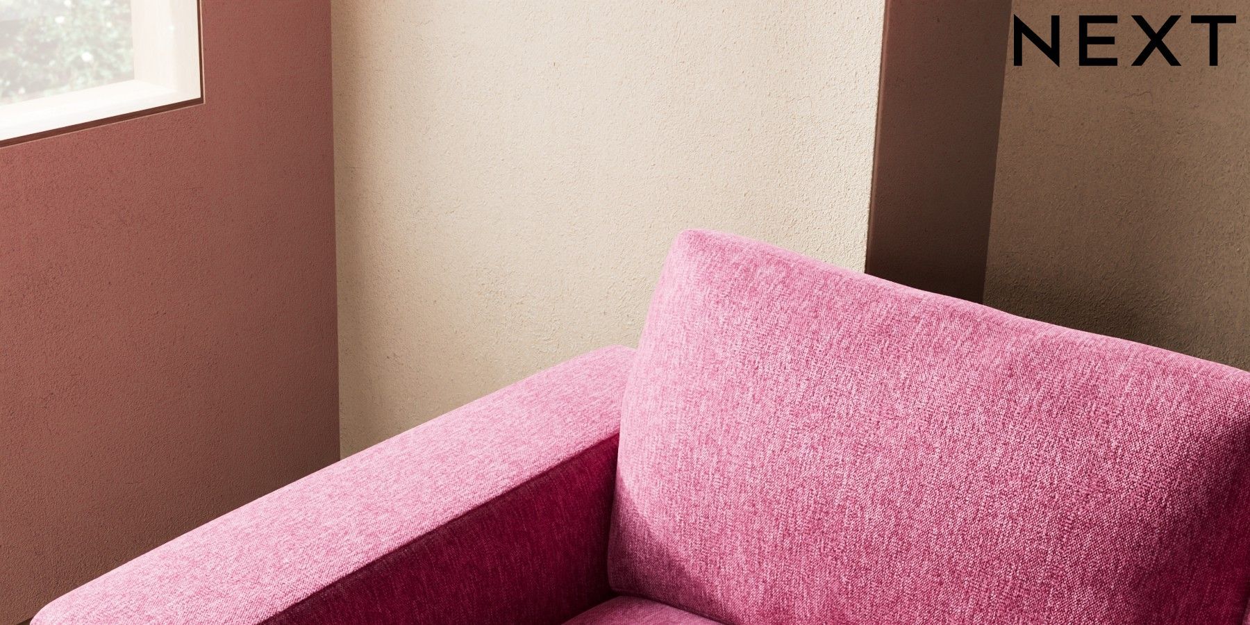 Next Raspberry Sofa £2,825
