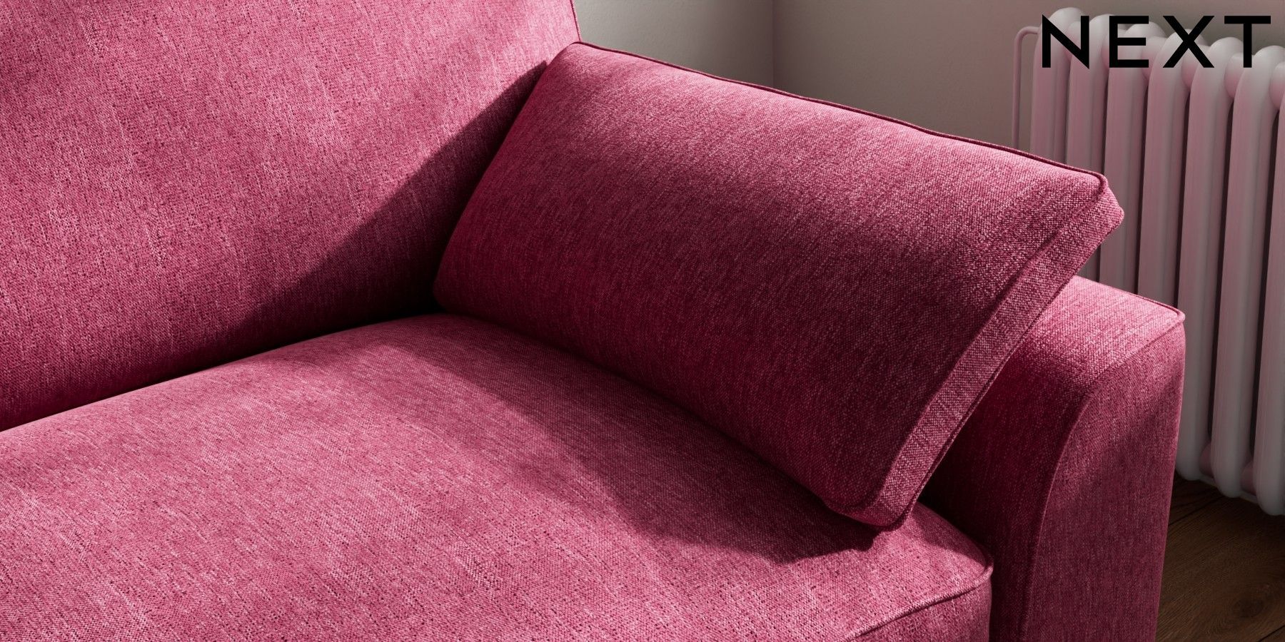 Next Raspberry Sofa £1,799