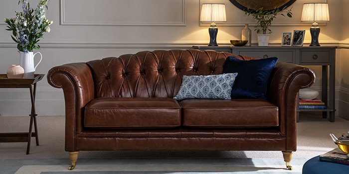 Buy Gloucester Buttoned Leather by Laura Ashley from the Next UK online ...