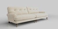 Erin Buttoned Back Leather Deep Sit