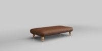 Erin Buttoned Back Leather Deep Sit