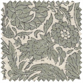 Floral Dark Green
