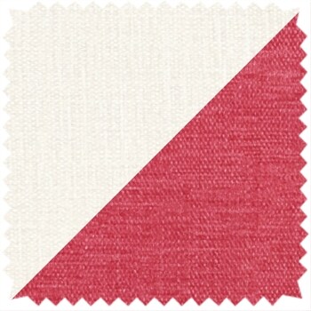 Oyster Natural and Red Piping