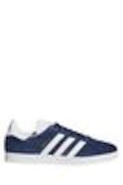 adidas Originals Navy Gazelle Trainers - Image 1 of 1