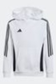 adidas White Black Tiro 24 Sweat Hoodie - Image 1 of 1