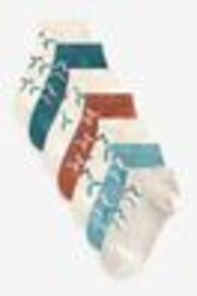 Tonal Stars Cotton Rich Trainer Socks 7 Pack - Image 1 of 1