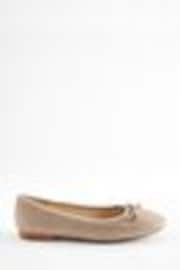 Champagne Gold Standard/Wide Fit Forever Comfort® Ballerinas Shoes - Image 1 of 1