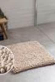 Natural Super Plush Shower Bobble Mat - Image 1 of 1