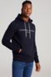 Tommy Hilfiger Blue Core Logo Hoodie - Image 1 of 1