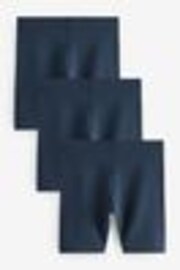 Clarks Indigo Blue School Jersey Cycling Shorts 3 Pack - Image 1 of 1